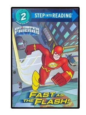 BUNDLE & SAVE🎉DC Super Friends Fast as the Flash!Step Into Reading Level 2